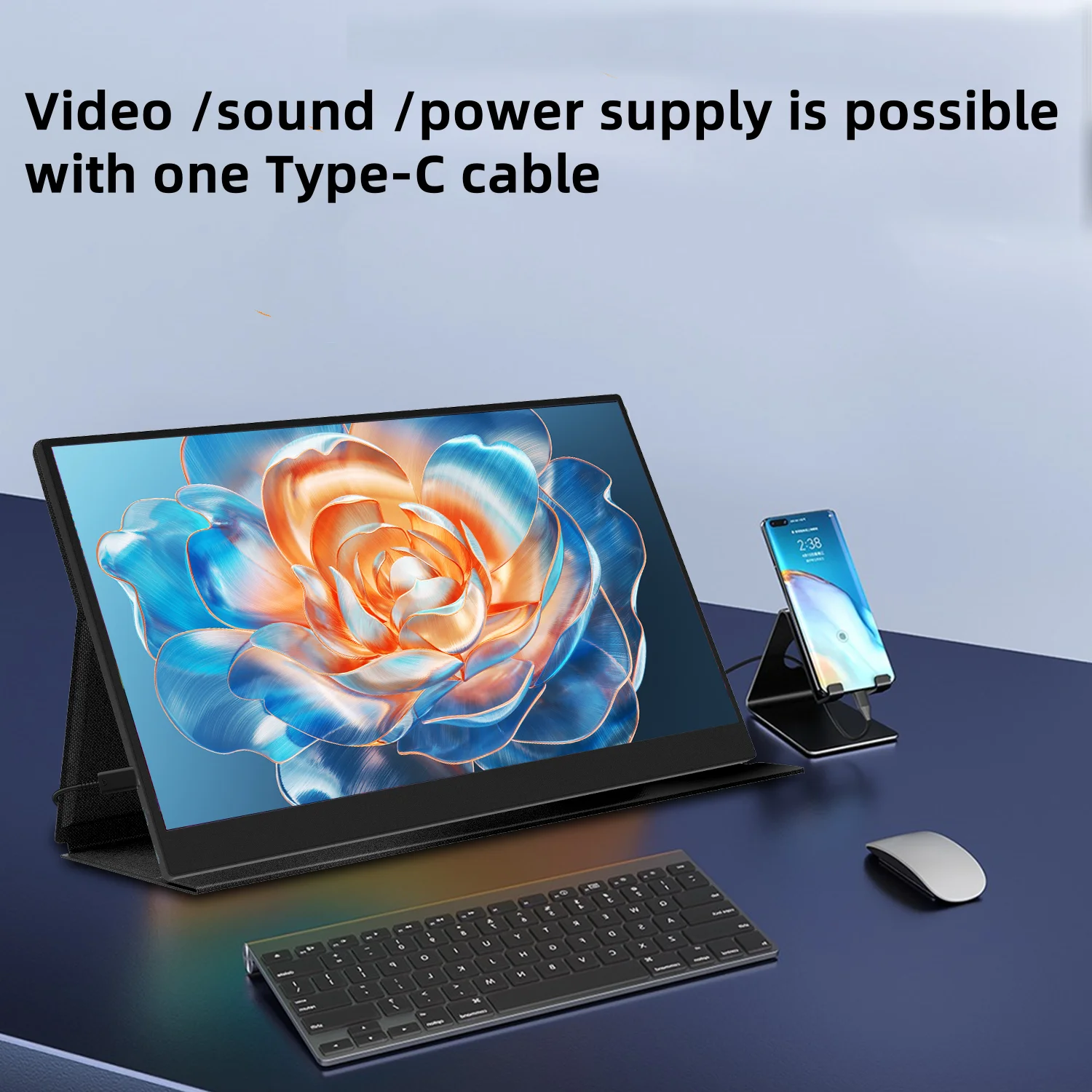 

Отличный портативный удлинитель экрана, заводской 15,6-дюймовый 1080P IPS ЖК-экран для ноутбука, удлинитель типа c, портативный монитор для L