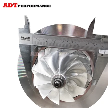 06M145689J 18539700025 06M100031T Upgrade turbo cartridge for Audi S4 8W Bj. 2016 - 11/2018 Hybrid Turbine CHRA 06M145710E
