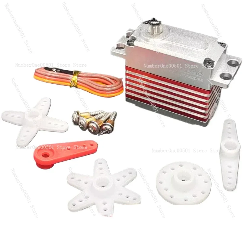 

BLS815 standard all-metal digital high pressure and large torque 20KG helicopter cross swashplate steering gear
