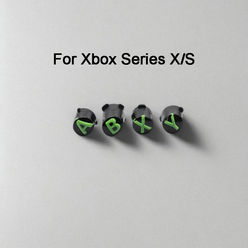 Yuxi 1เซ็ตสำหรับ Xbox One S X1S Elite 1 2 Xbox Series X อะไหล่ชุดปุ่มควบคุมไร้สาย abxy ชุดปุ่มแป้นเกม