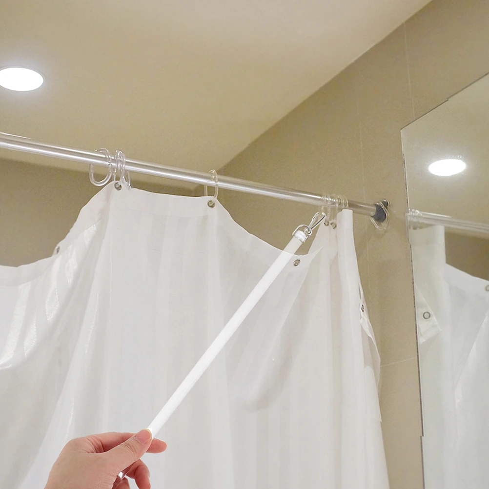 

3pcs 12 Inch Blind Wand Replacement Hook Transparent Rod Universal Drapery Pull Stick Vertical Window Blind Opener Curtain Wands