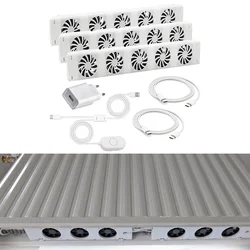 Radiator Fan For Smart Radiator Booster Extension Set Ventilator Fan Energy-efficient Fan Heater Heating Cooling System Parts