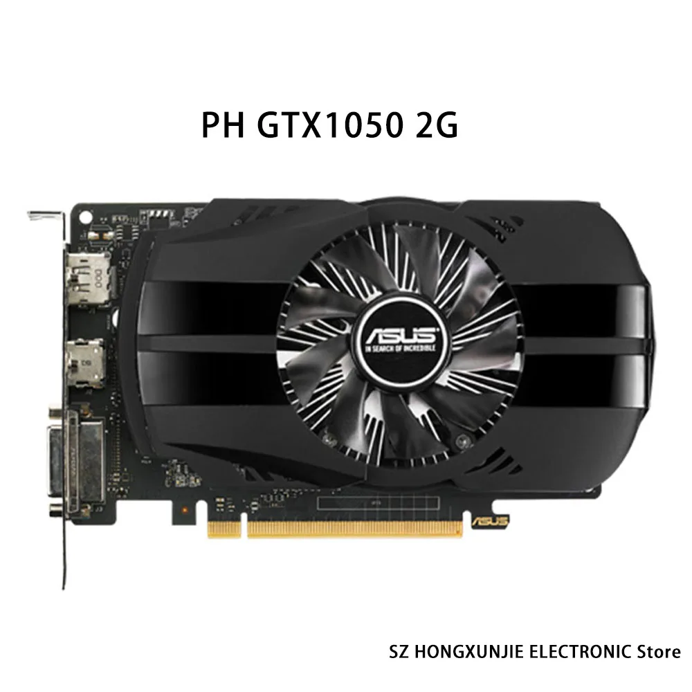الرسومات PH GTX1050 2G PH GTX1050TI 4G GTX1050 2GB GDDR5 GTX1050-2GD5 VGA ل GS GTX1060 3GD5 6GD5 VGA ل GS المزدوج GTX1060 O3G