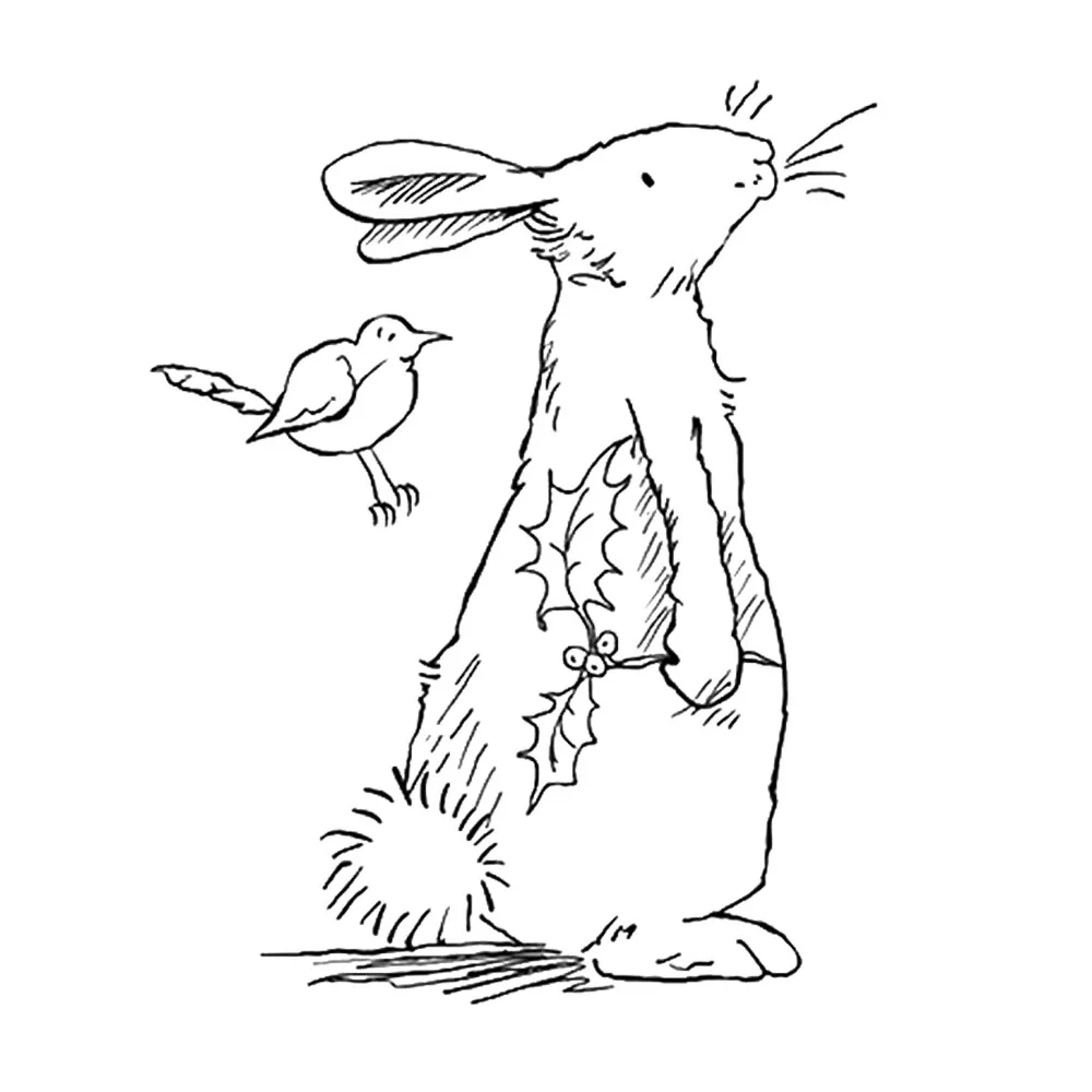 أحب قلبك ختم واضح Stamps DIY بها بنفسك سكرابوكينغ الأرنب ختم ألبوم صور اليدوية ورقة بطاقة الديكور الحرفية تحية