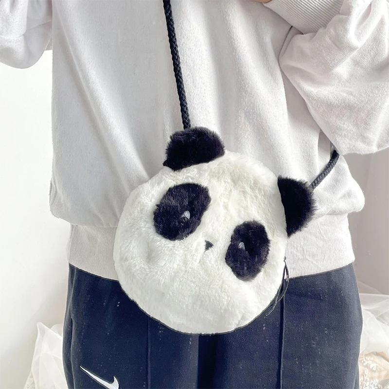 Cute Bear Plush Shoulder Bag For Children Kids Cartoon Messenger Bags kawaii Plush Purses little Girls Stuffed Animals Backpack