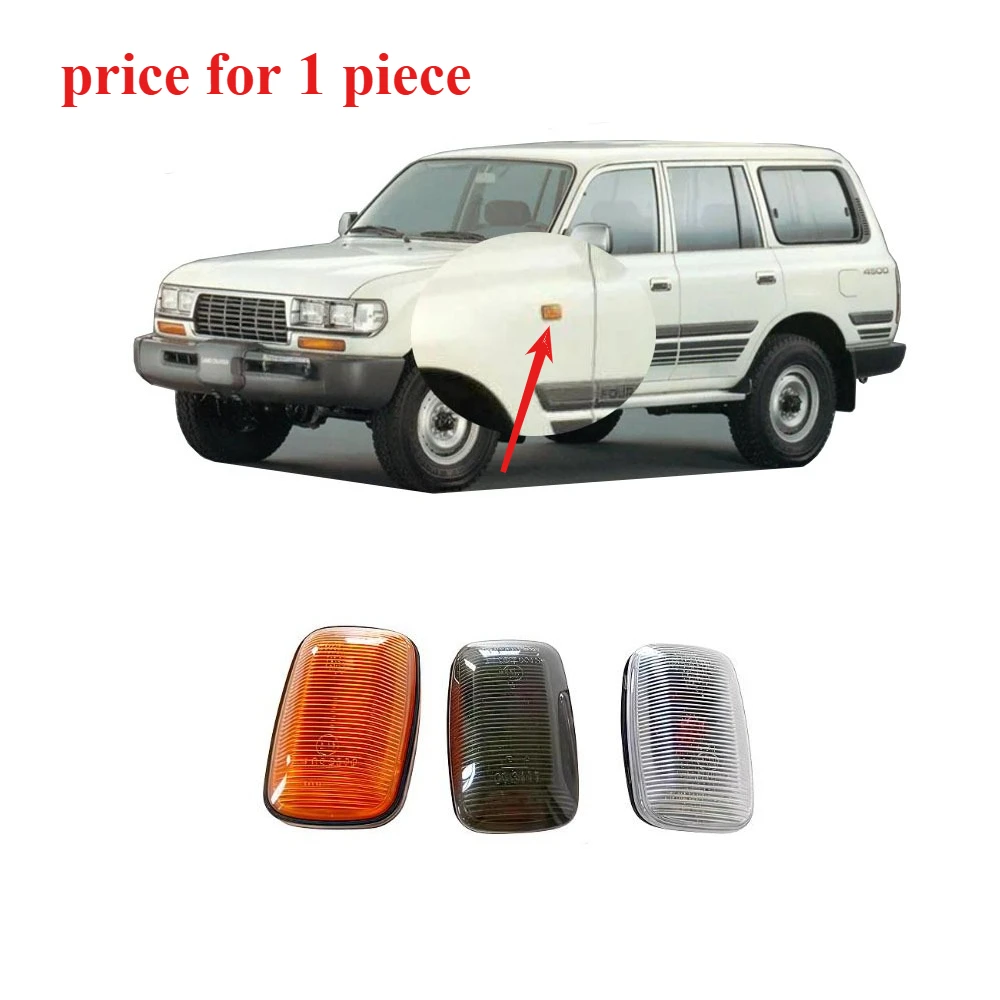 

1 Piece Side Lamp for Toyota Land Cruiser LC80 LX450 1991-1998 Turning Signal Lamp for Lc80 Fender-lamp Marker Lamps
