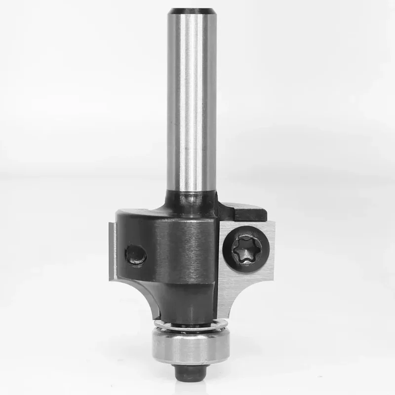 Replacement Insert Style Carbide Corner Round End Mills 1/4 Radius 1/4 Shank Ruter Bit Woodworking Milling Cuttters