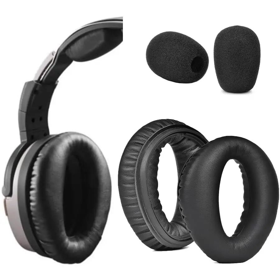 

V-MOTA Earpads Compatible with Compatible with Lightspeed Zulu,Sierra, Zulu.2, Zulu.3, Zulu PFX,Tango,Delta (Black 1 Set)