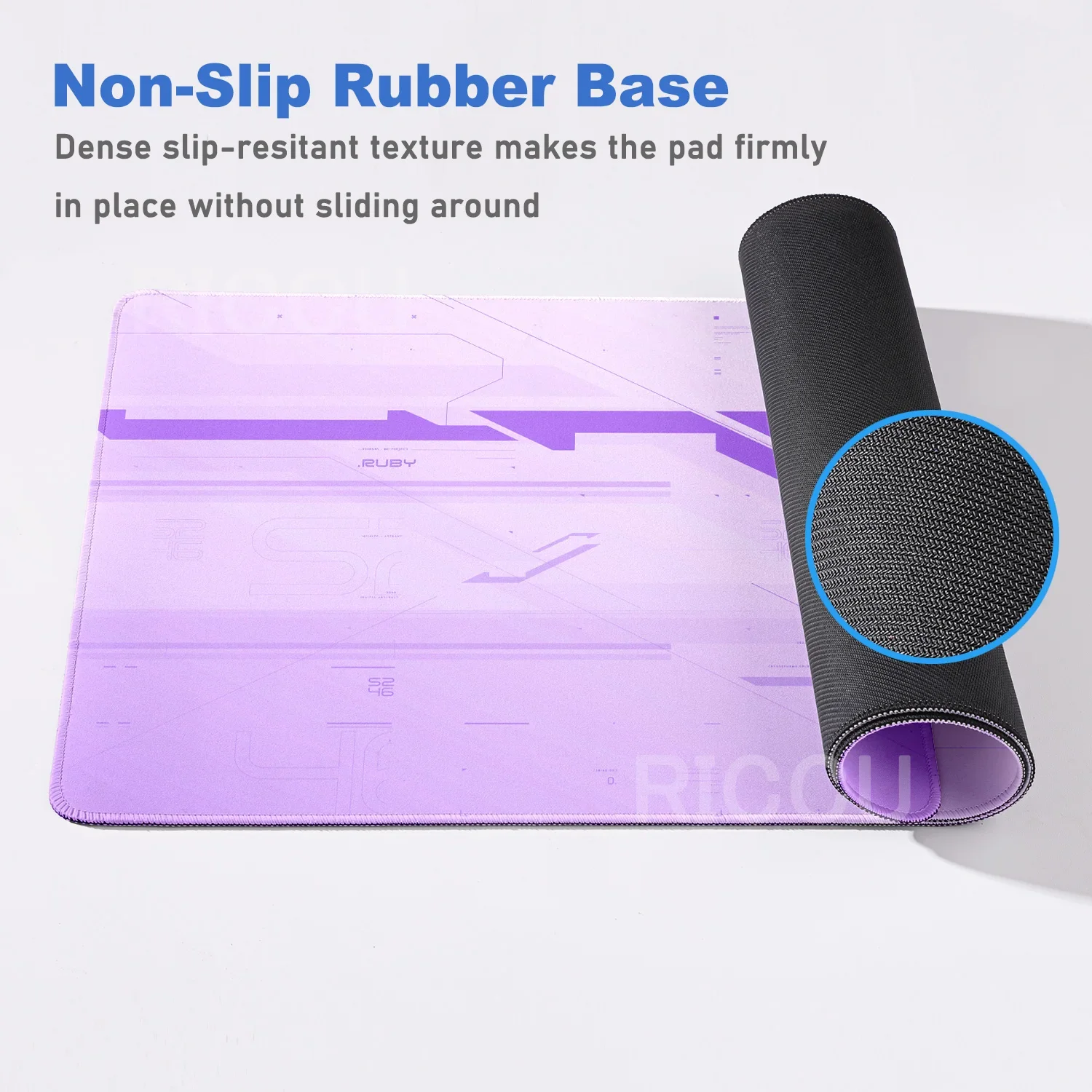 ملحق RGB كبير لعبة ماوس تكنولوجيا العلوم لوحة الماوس مكتب الكمبيوتر المطاط عدم الانزلاق حصيرة مكتبية الأجهزة الطرفية الرياضية الإلكترونية