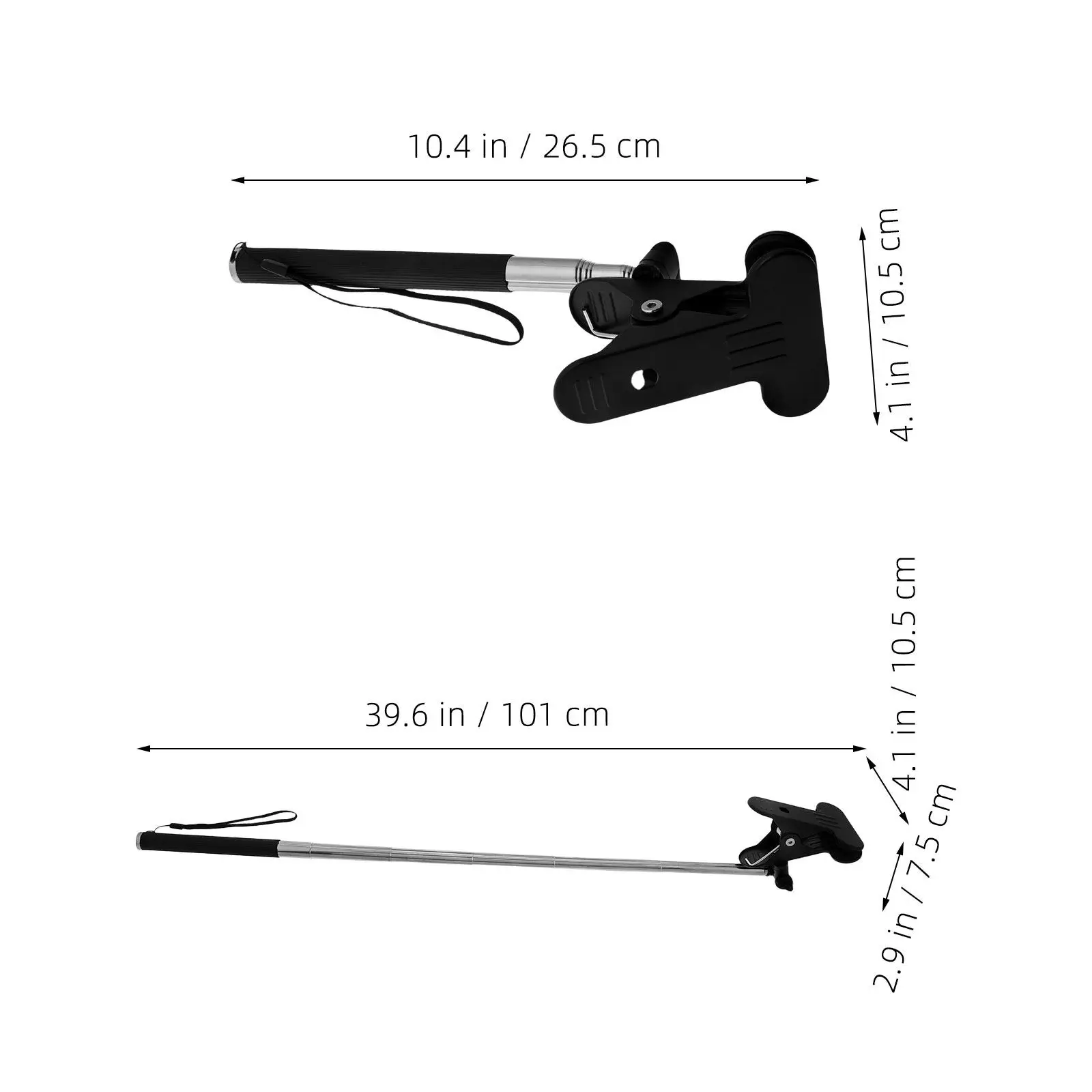 2Pcs Stainless Steel Adjustable Sign Stand for Display Parades Slogans Poles Welcome Signs Metal Holders Sign Holder