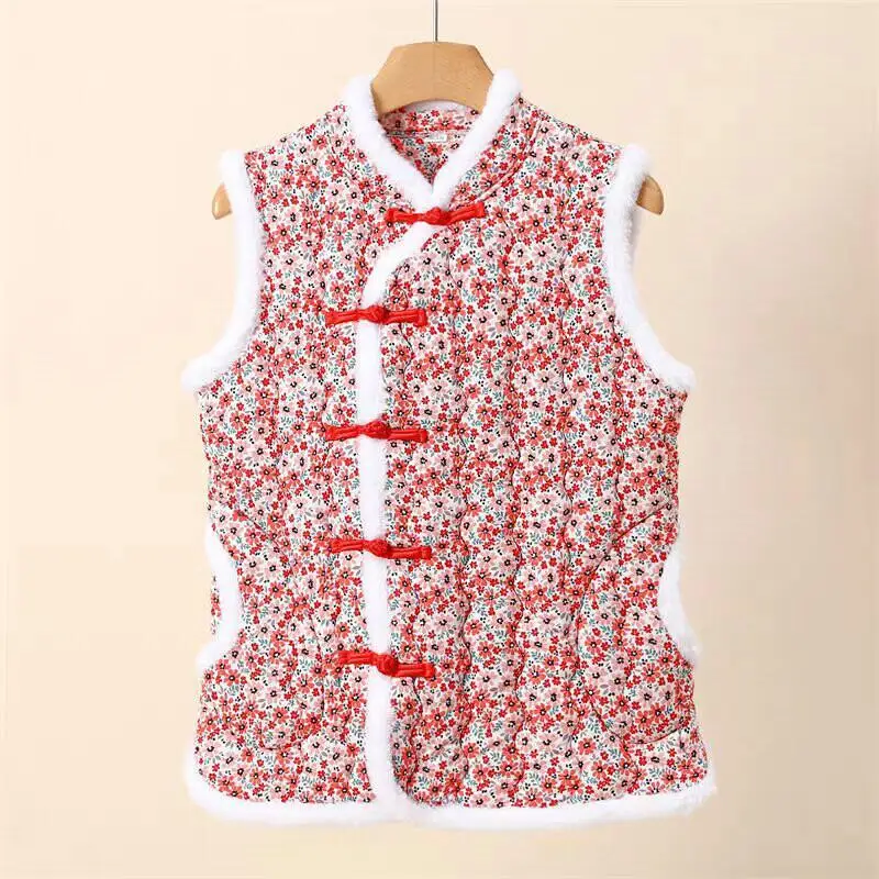 Kawaii فتاة الموضة النمط الصيني واحدة الصدر الخريف الشتاء أكمام طالب الكرتون ملابس النساء غير رسمية فتاة الدفء #4