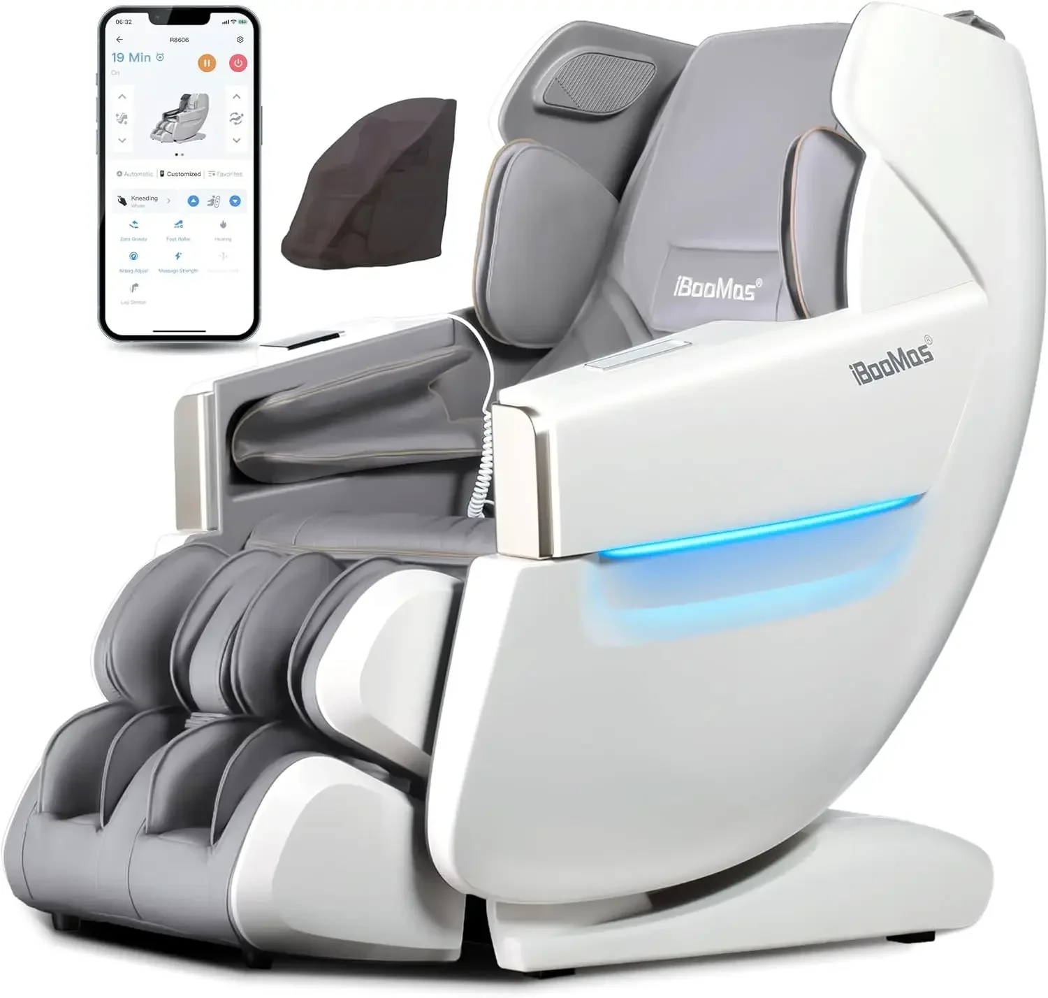 

R8606 Massage Chair Full Body with APP Control,SL Track Zero Gravity Massage Chairs with Leg Auto Extension,12 Modes,Heating