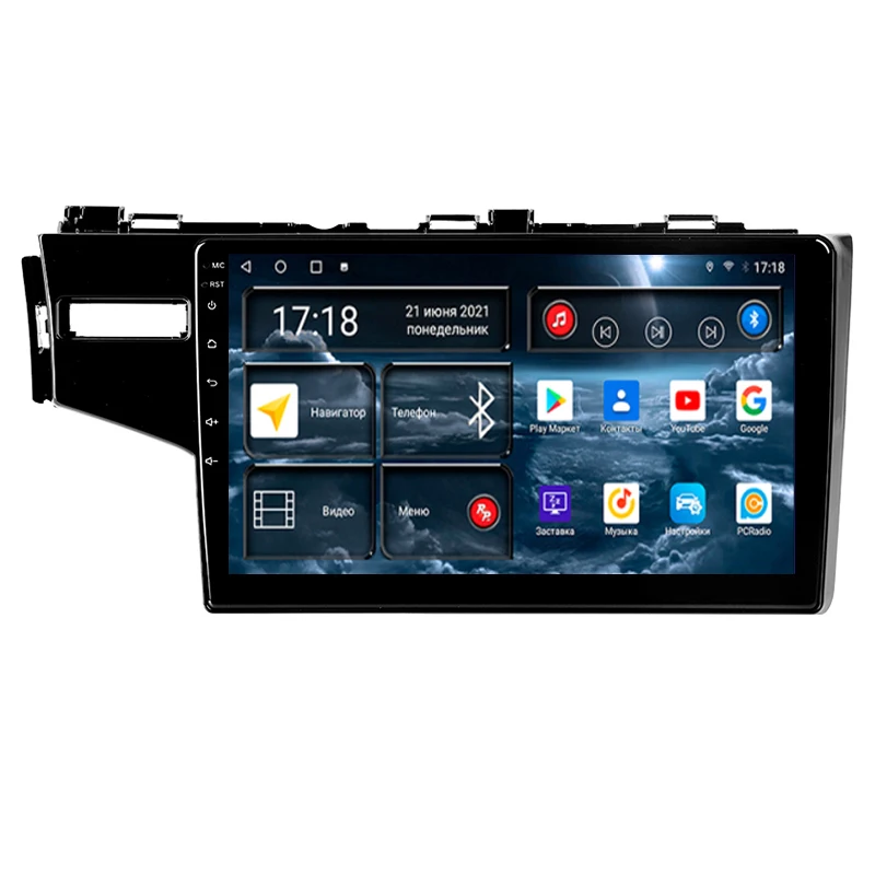 Car DVD head unit redpower 75132 hi-fi for Honda Jazz (2015-2020) Android GPS navigation DSP