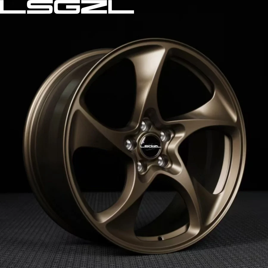 LSGZL Custom Bronze Forged 5x112 5x120 18 20 21 22 Inch Aluminium Alloy Monoblock Wheels for AUDI RS4/5 BMW F8X M3/4 G20/21