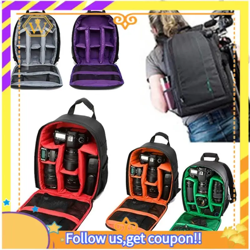 

Последняя многофункциональная сумка-рюкзак для цифровой камеры, водонепроницаемая уличная сумка для зеркальной камеры, сумка для объектива, сумка для камеры DSLR