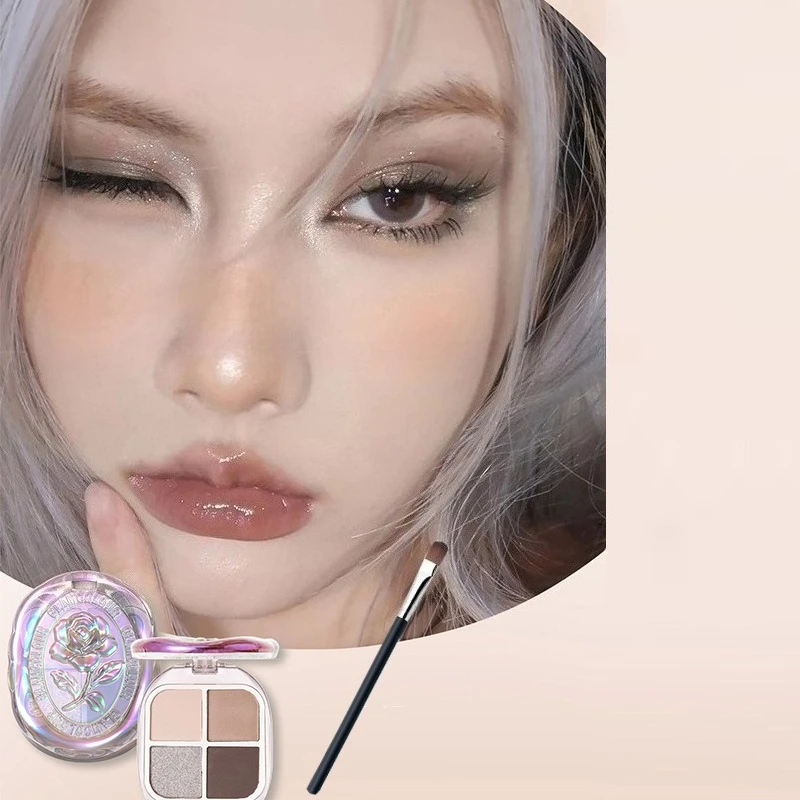 

Magic Color Eyeshadow Disc Fine Powdery Shining Earth Color Matte Pearlescent Smoky Makeup Enhances complexion Waterproof