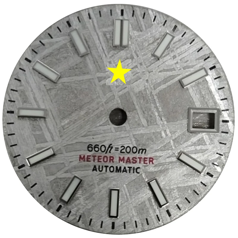 Esfera de Reloj Personalizada de 28.5mm para Movimiento NH35
