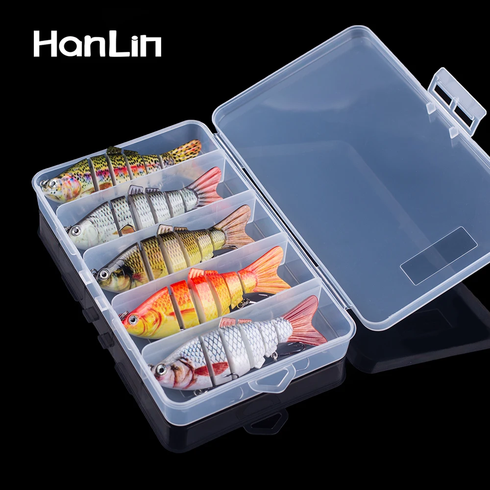 Hanlin Wobbler Multiarticulado Hundido – Swimbait 10cm 16,5g - imagen 3