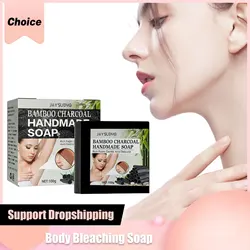 Armpit Bleaching Soap White-ning Dark Knuckles Fade Elbow Melanin Improve Dull Remove Black Spo-t Nourish Body Cleansing Soap