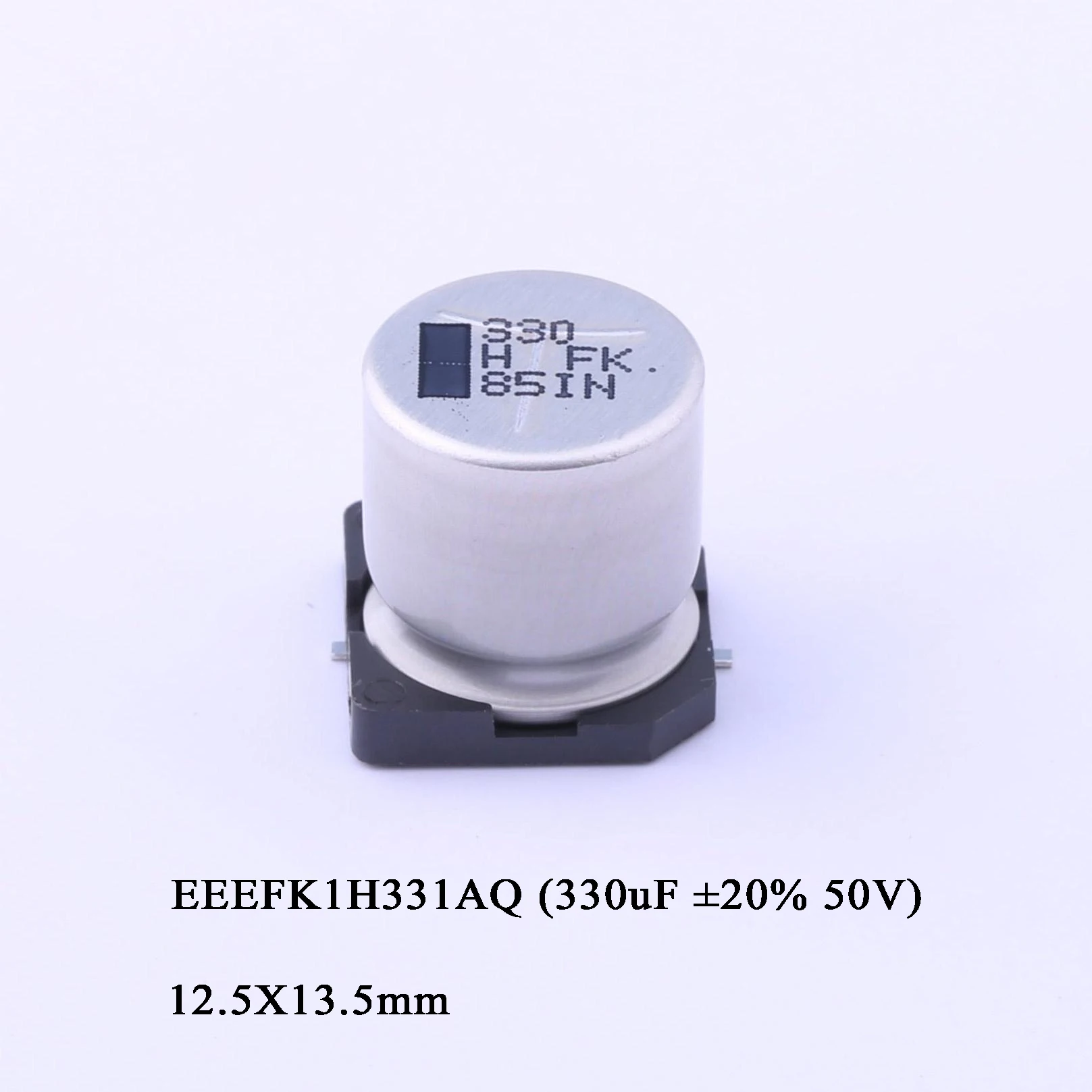 

10-100Pcs 100% New EEEFK1H331AQ 330uF ±20% 50V 12.5X13.5mm High Frequency FK SMD Aluminum Electrolytic Capacitor In Stock