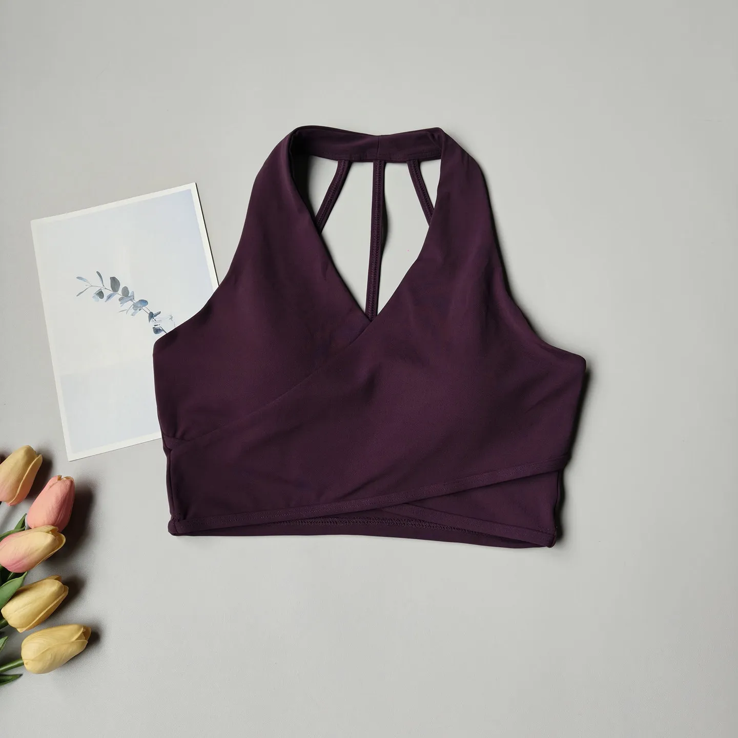 Women's One-Piece Sports Vest Versatile Sexy Back Camisole for Fitness Pilates Breathable Yoga Wear