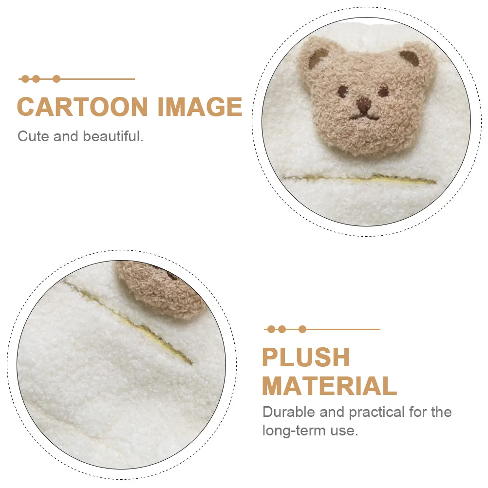 

Car Tissue Box Holder Cartoon Bear Design For Home Office Car Supplies Tissue Container Household Storage Organizer