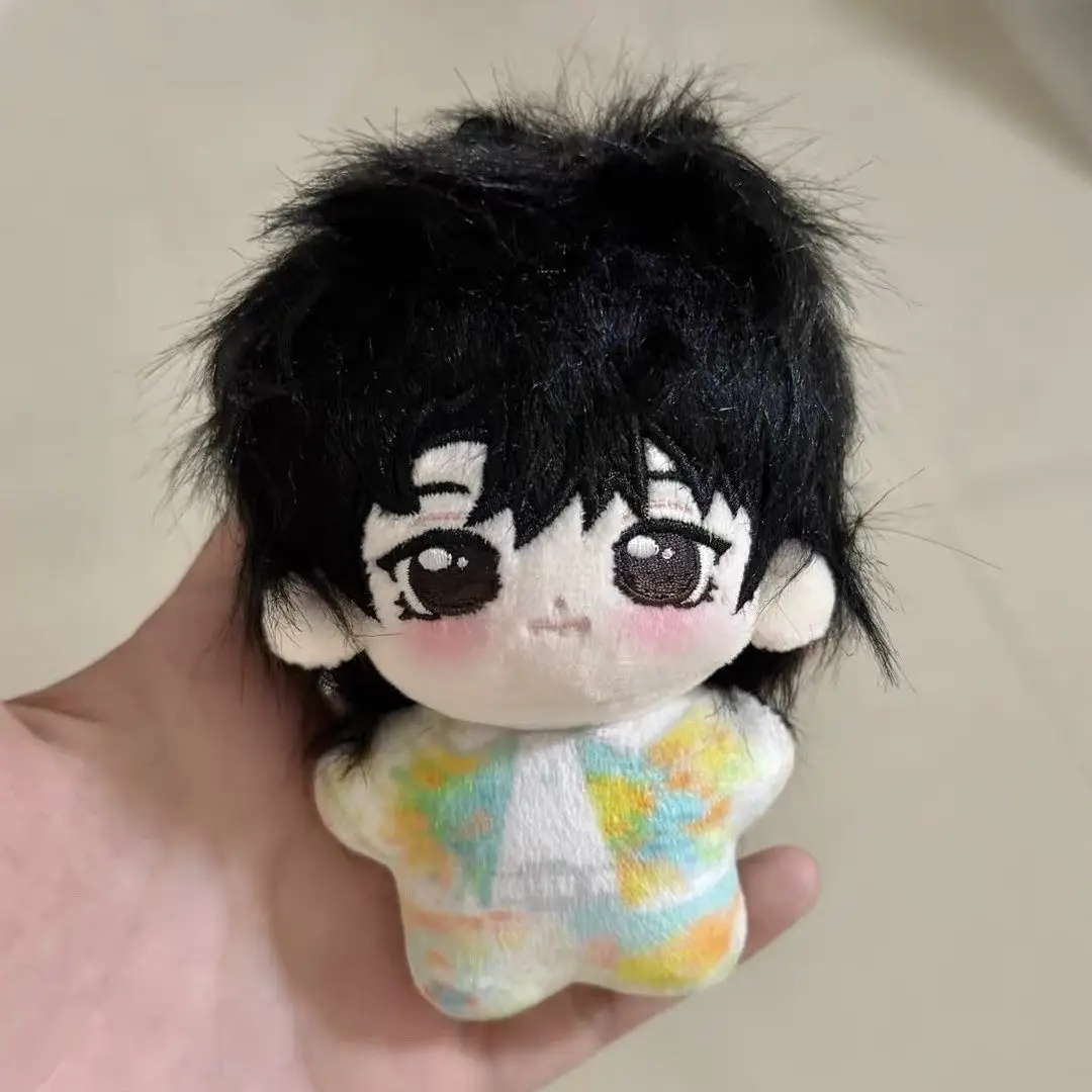 ตุ๊กตาผ้าพลัฌลายปลาดาวของเจิ้ง รุนเจ ขนาด 10 ซม. ของเล่นตุ๊กตาการ์ตูนสำหรับเด็กและผู้ใหญ่ ของสะสม ของขวัญผ้าฝ้าย