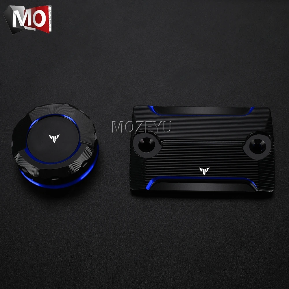 

Front Rear Brake Reservoir Fluid Tank Cover Oil Cup Cap For YAMAHA MT03 MT07 MT09 MT10 FZ09 MT 03 07 09 10 Tracer 7 9 700 900 GT