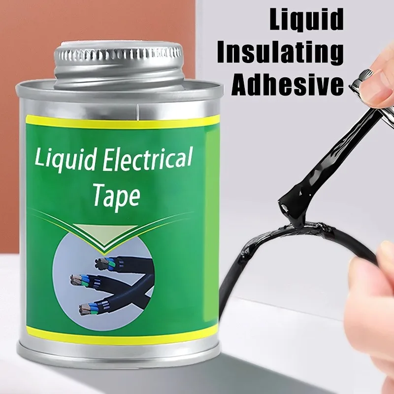 Waterproof Liquid Electrical Tape Insulating Tape Fix Line Glue Liquid Insulation Paste Sealant for Rubber Wire Cable Repair