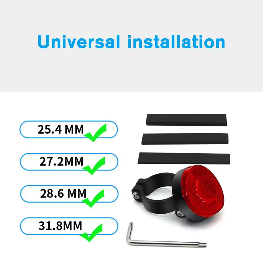 ผู้ถือสําหรับ airtag จักรยานเสือภูเขาจักรยาน Reflector ไฟท้าย Anti-Theft Tracking Locator วงเล็บที่ซ่อนอยู่สะท้อนแสง