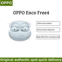 New OPPO Enco Free 4 true wireless headset 55dB flagship noise reduction LHDC HD sound quality dual DAC Bluetooth 5.4 original.