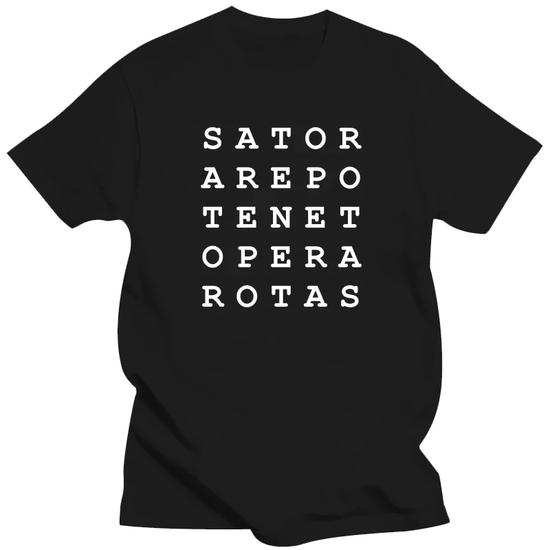 

Новая футболка TENET sator opera rotas arepo, футболки, мужские рубашки для тренировок для мужчин