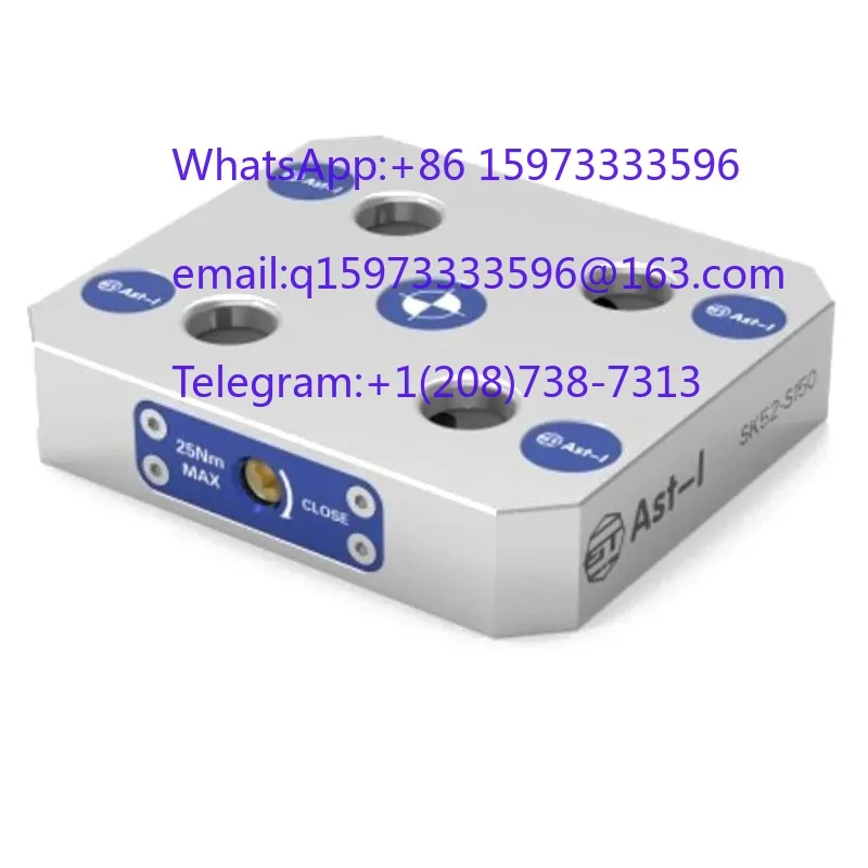 Zero Point and Quick Change Tooling Plate Models SK52 52-Hole SK96 96 for 4/5 Axis CNC Machining Center Applications