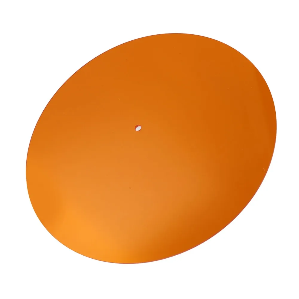 300*3mm Acrylic Turntable Mat Anti Static Reduce Noise Record Player Mat Improved Sound Quality for LP Records 12in