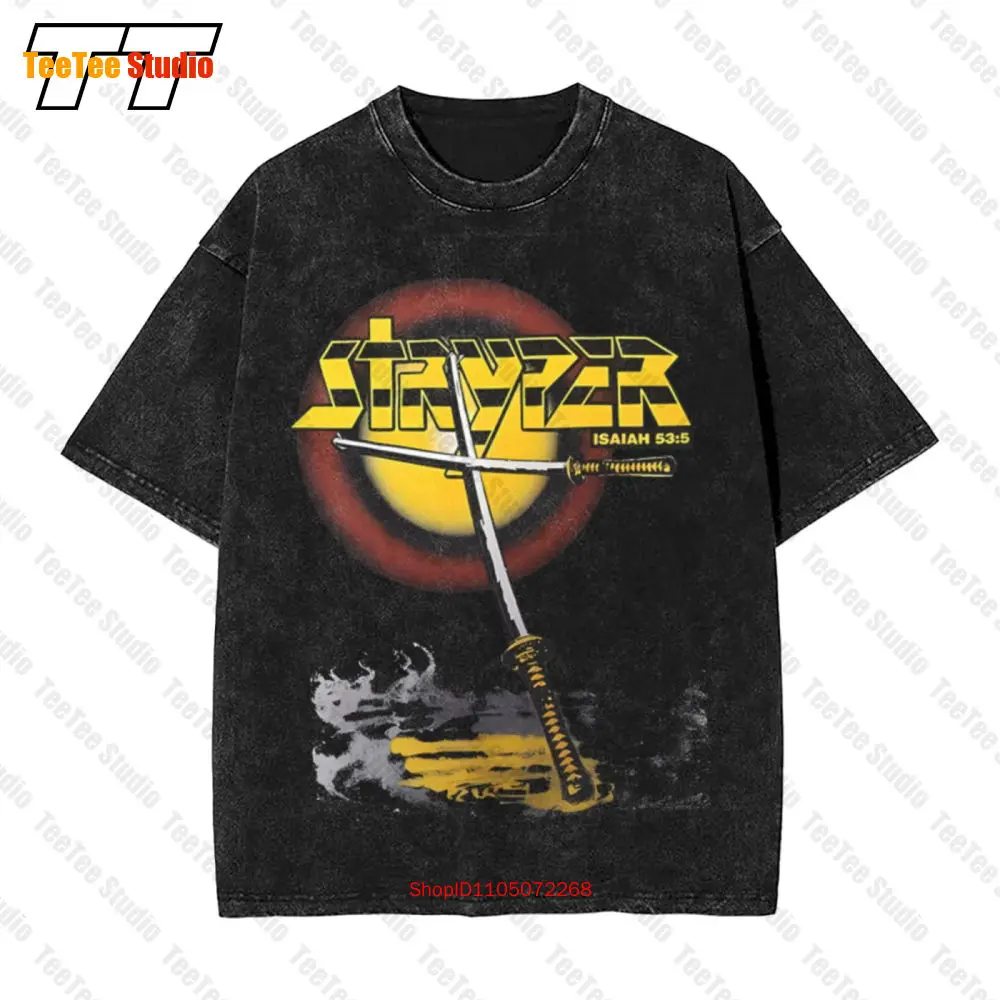 Vintage 1986 Stryper Soldiers Under Command Tour Vintage Oversized T-Shirt Large Rare Version Poly NGND