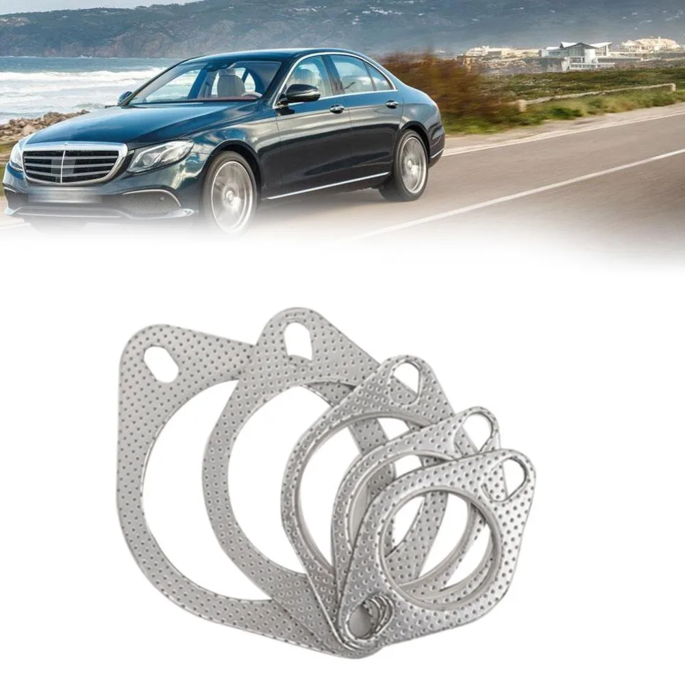 2 stücke Ultra Seal Auto Auspuff dichtung Autozubehör zwei Löcher 1/2/2/5/3 Zoll Auspuff Fallrohr dichtung Schall dämpfer Auspuff dichtungen