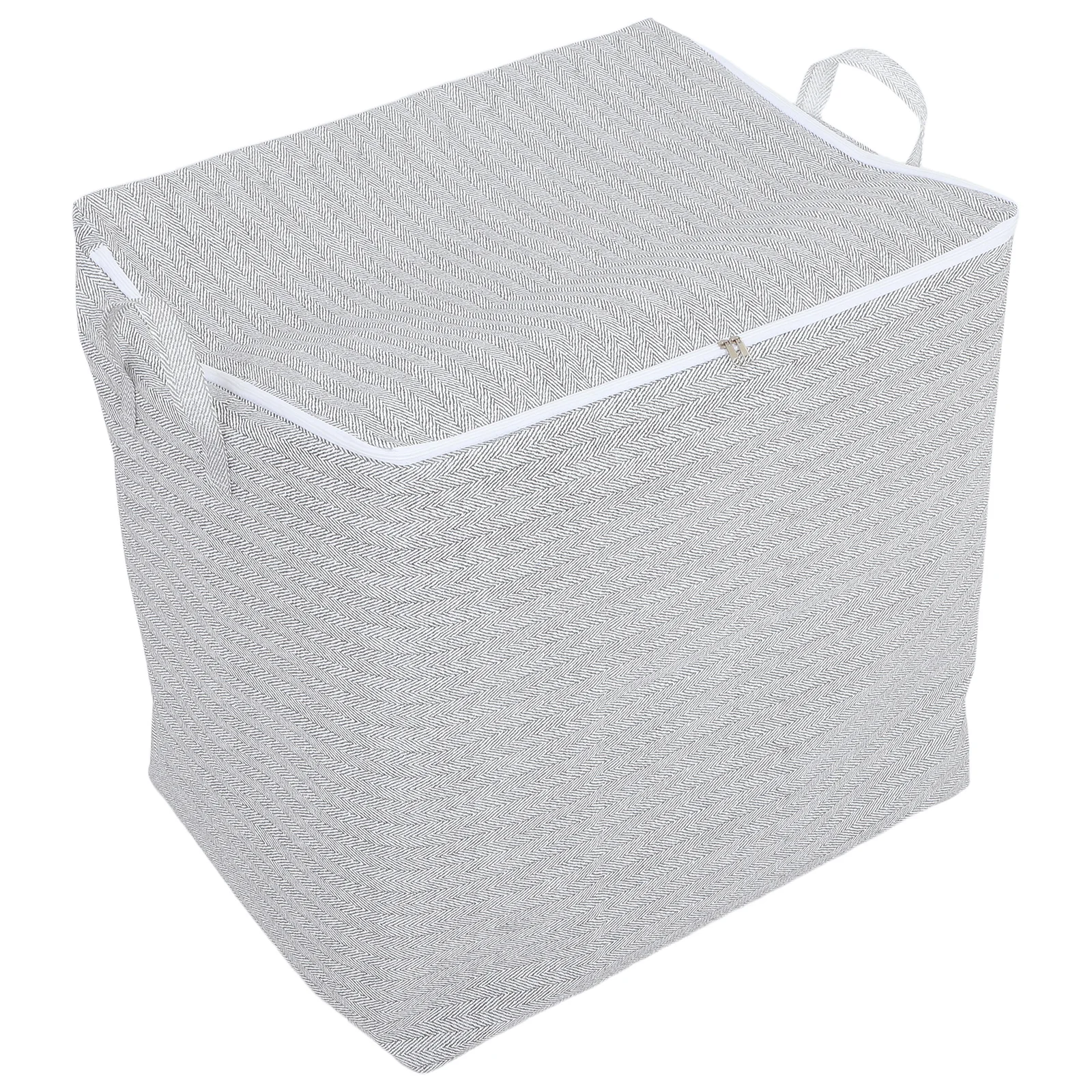 

Large Capacity Clothing Storage Bag 150L 56x45x56cm Wardrobe Organizer Blanket Quilt Bedding Travel Moving Cloth Fabric