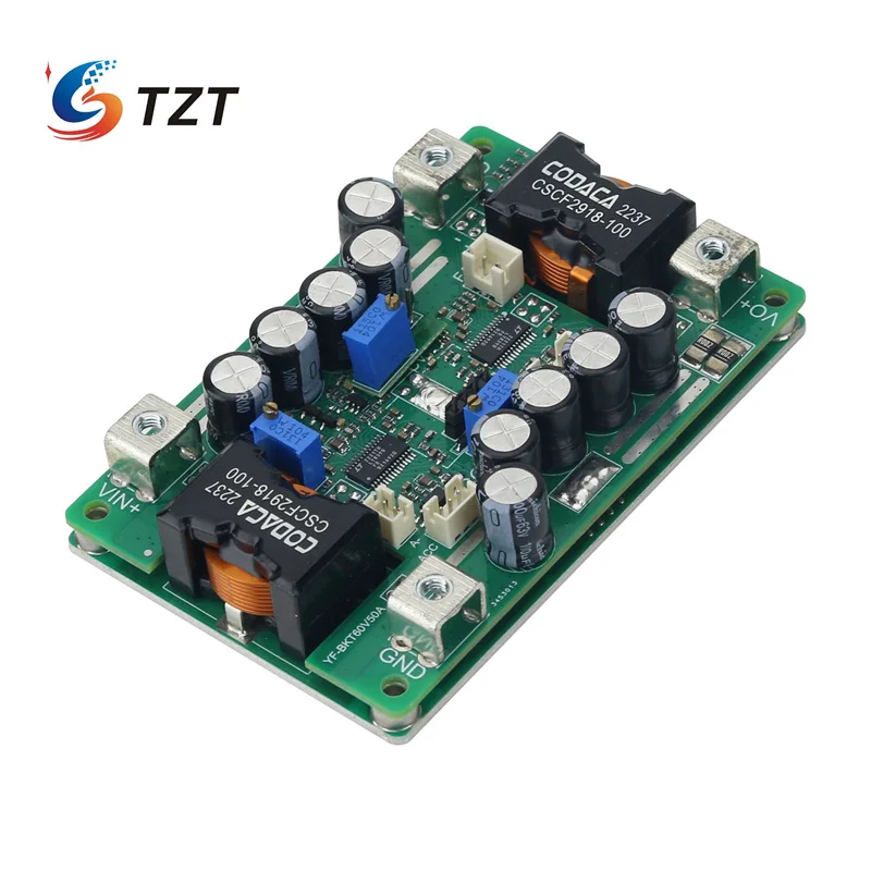 TZT YF-BKT60V50A Power Supply Board 50A/12-60V DC Automatic Buck Boost Converter Step up down Converter