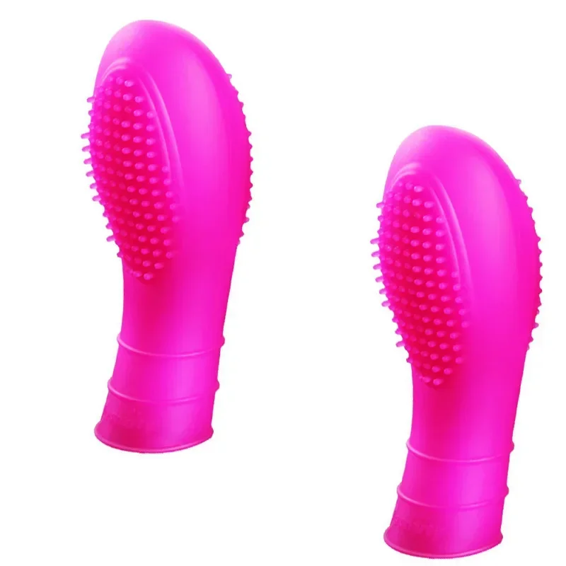 Guante de masaje vibrador, masturbador femenino, manga de dedo, punto G, estimulador de clítoris, orgasmo erótico, juguete Sexy para lesbiana adulta