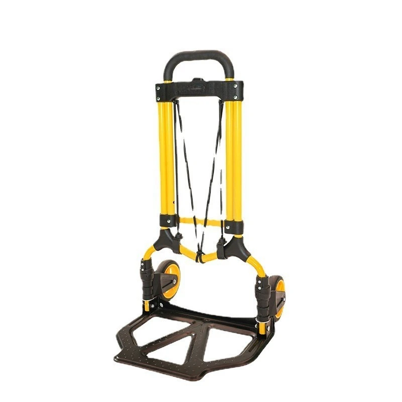 

Portable household folding truck, large, medium and small multi-functional folding trolley for factory warehouse