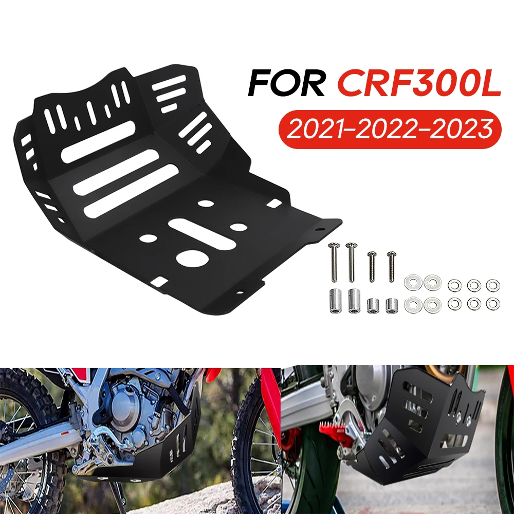 

Under Engine Protection Cover For HONDA CRF300L 2021 2022 2023 Motorcycle CNC Skid Plate Engine Guard Chassis Protection Cover