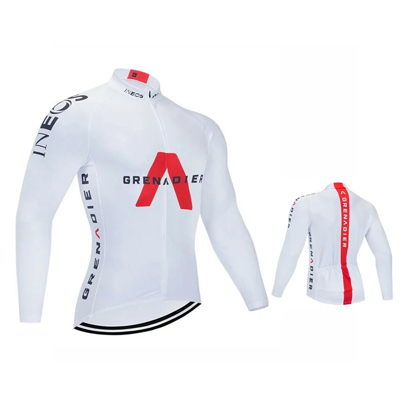 

INEOS Осенний комплект нагрудников из джерси для велоспорта, униформа, велосипедная одежда, быстросохнущая велосипедная одежда