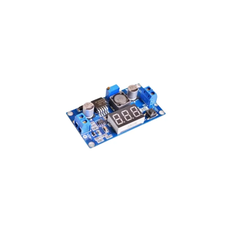 

New DC-DC Adjustable Voltage Regulator Module LM2596 Regulator Module With Voltage Meter Display