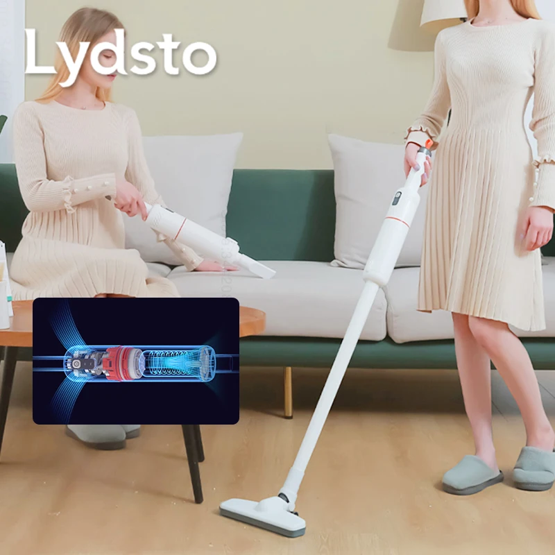 

Lydsto Wireless Stick Handheld Cleaning Robot H3 Two Modes 16000Pa Suction 120W Brushless Motor For Home Car Sweeping Cleaning