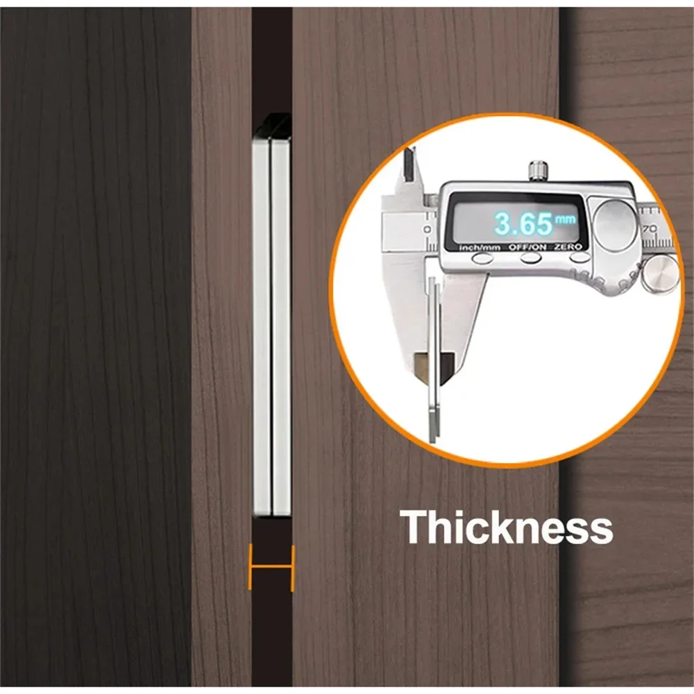Magnetic Cabinet Catches Ultra Thin Door Strong Magnets Stopper Invisible Adhesive Drawer Magnet Lock for Kitchen Closet Closer image 5