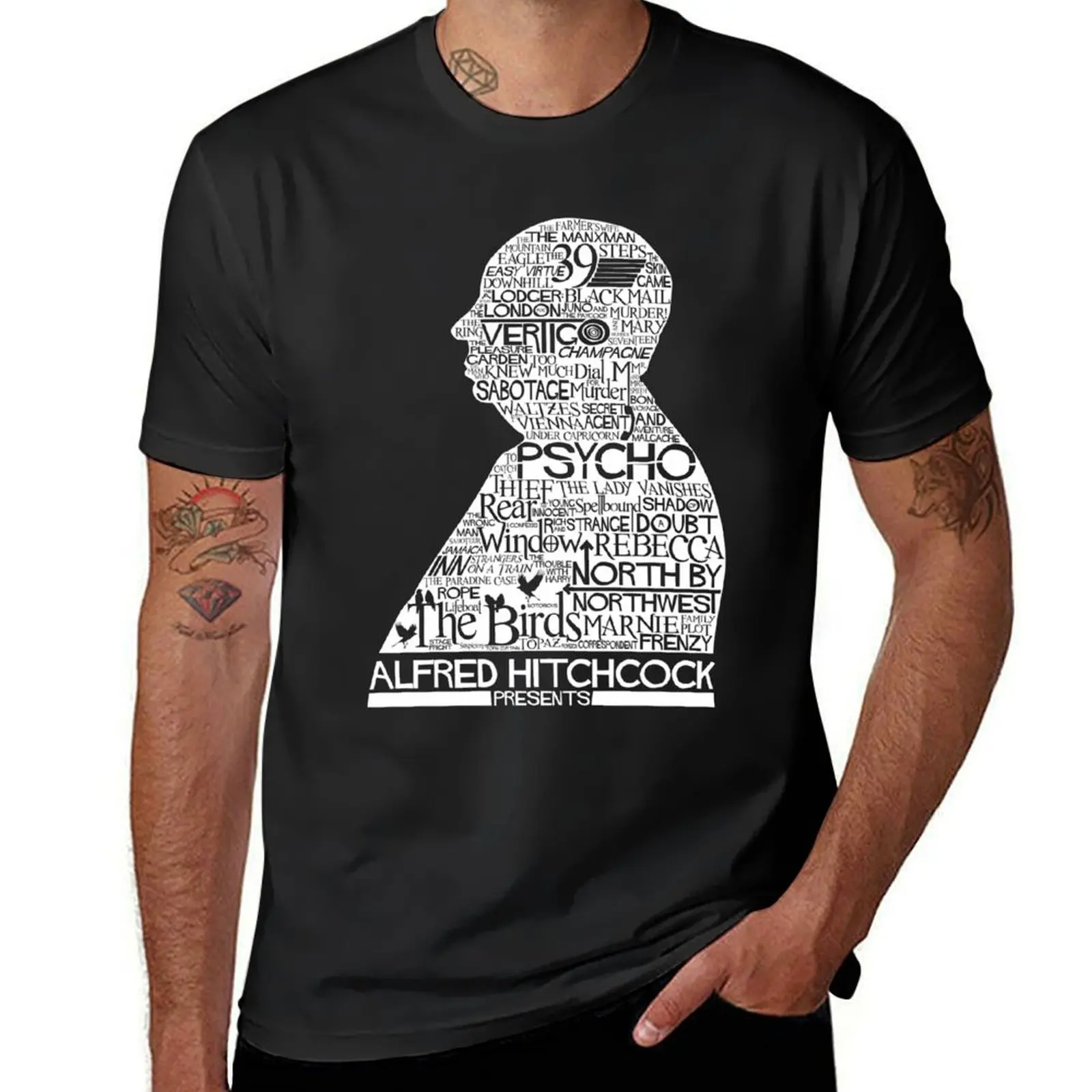 Alfred Hitchcock Presents... T-Shirt quick drying graphic shirts shirts graphic cotton t shirt men