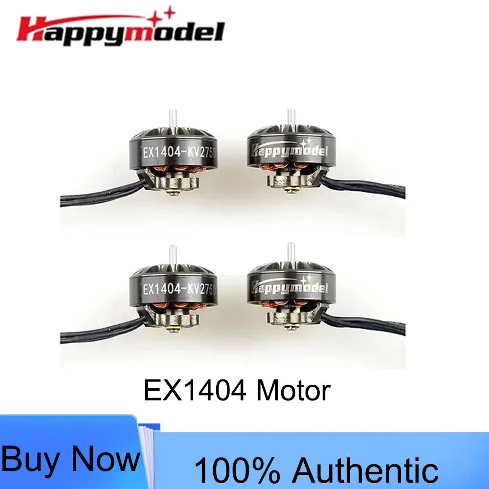 Happymodel EX1404 2750KV 3500KV 4800KV 3-4S Motor 9N12P 14x4mm Stator 1.5mm Shaft 8.7g for Crux35 SUB250 Micro Long Range FPV