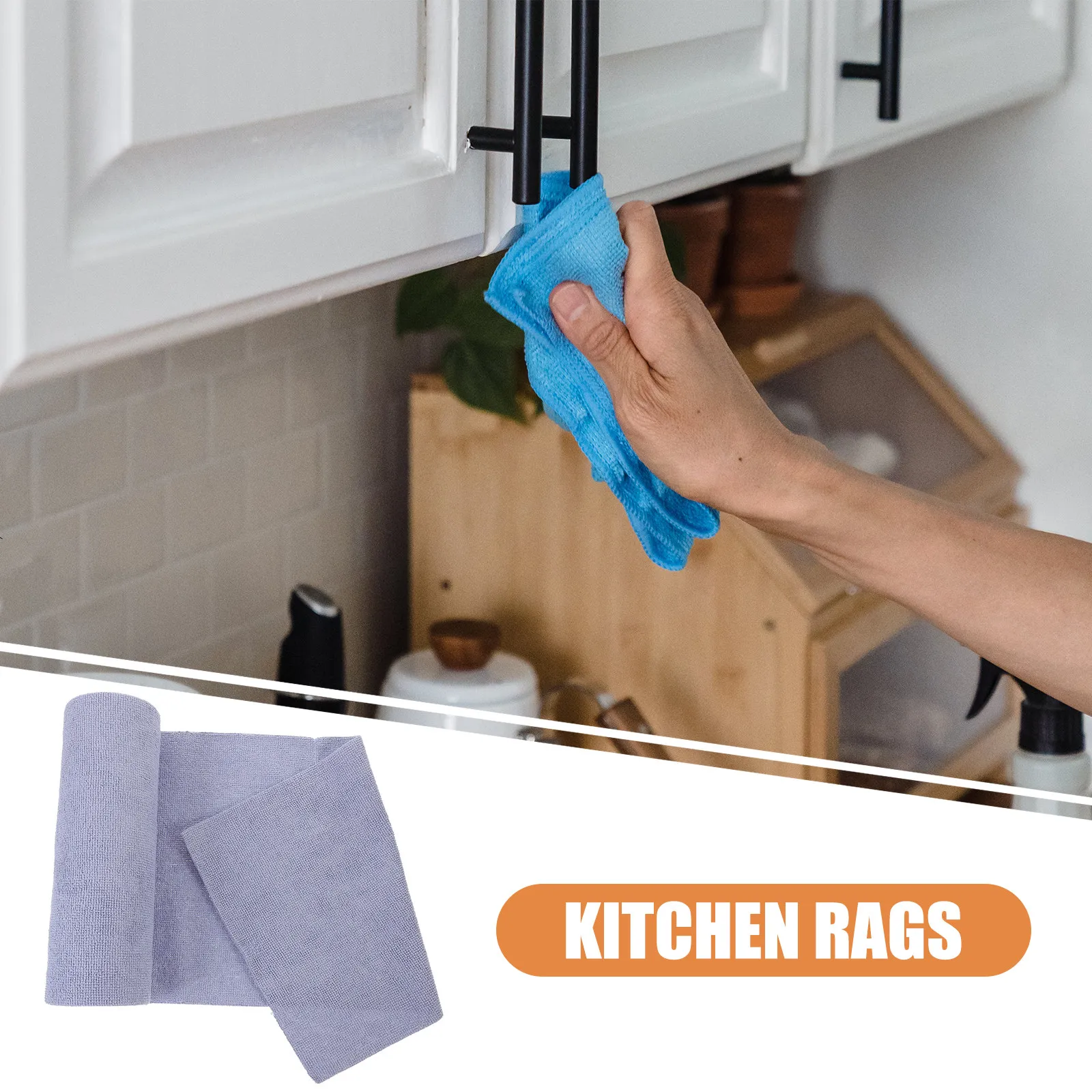 

20 Sheets Microfiber Dish Washing Towels Kitchen Dishcloth Super Absorbent Non-Scratch Reusable Cleaning Cloths for Dishes Bowls