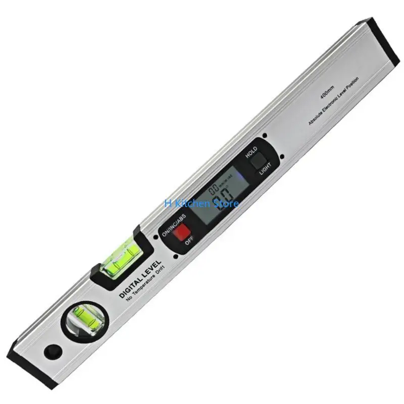 

16FC Digital Spirit Level 400mm Electronic Protractor Inclinometer Finder