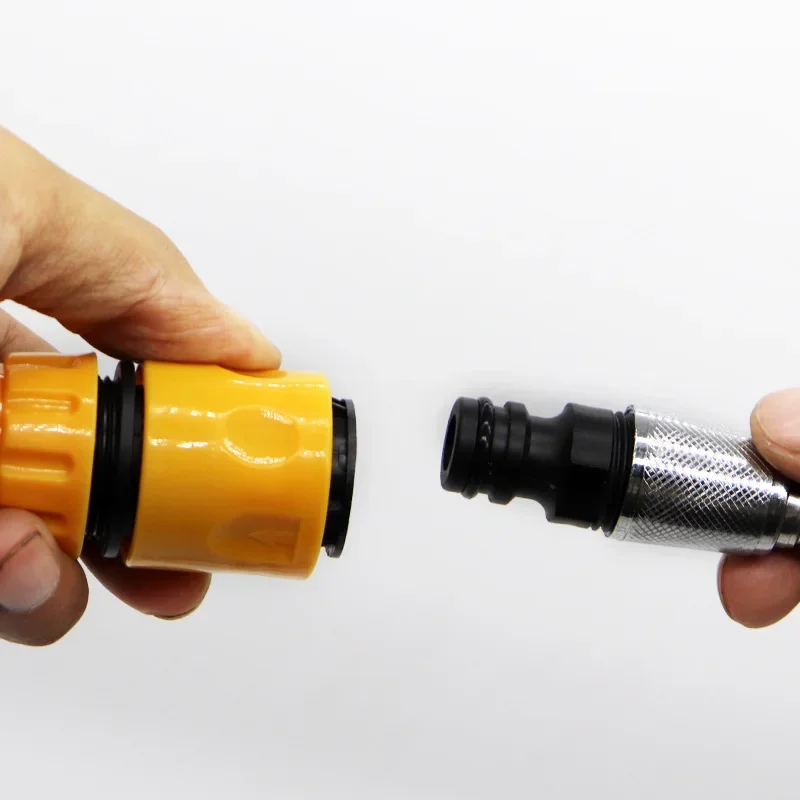 2Pcs 1/2" Hose Thread Adapter, Quick Connect for Garden Water Pipe, Car Wash Spray Gun, Home Gardening Tap Fitting image 6